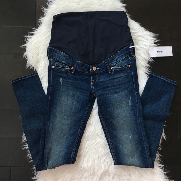 mama skinny high rib h&m